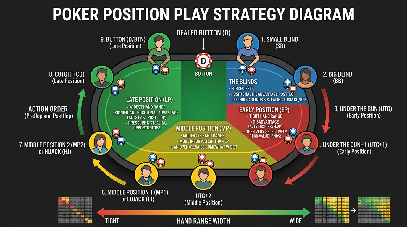 The Ultimate Guide to Position Play in Texas Hold'em